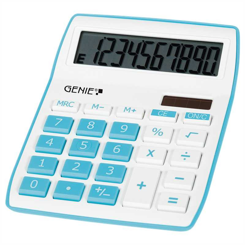 Kalkulator genie 10-mestni 840 b moder