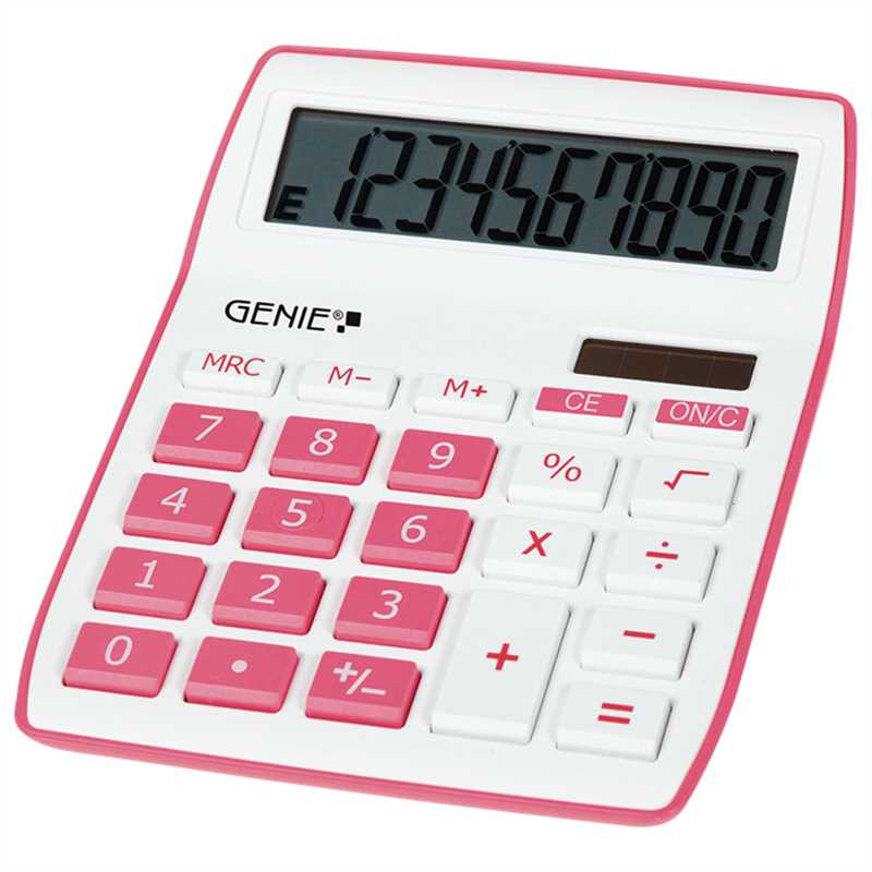 Kalkulator genie 10-mestni 840 b roza