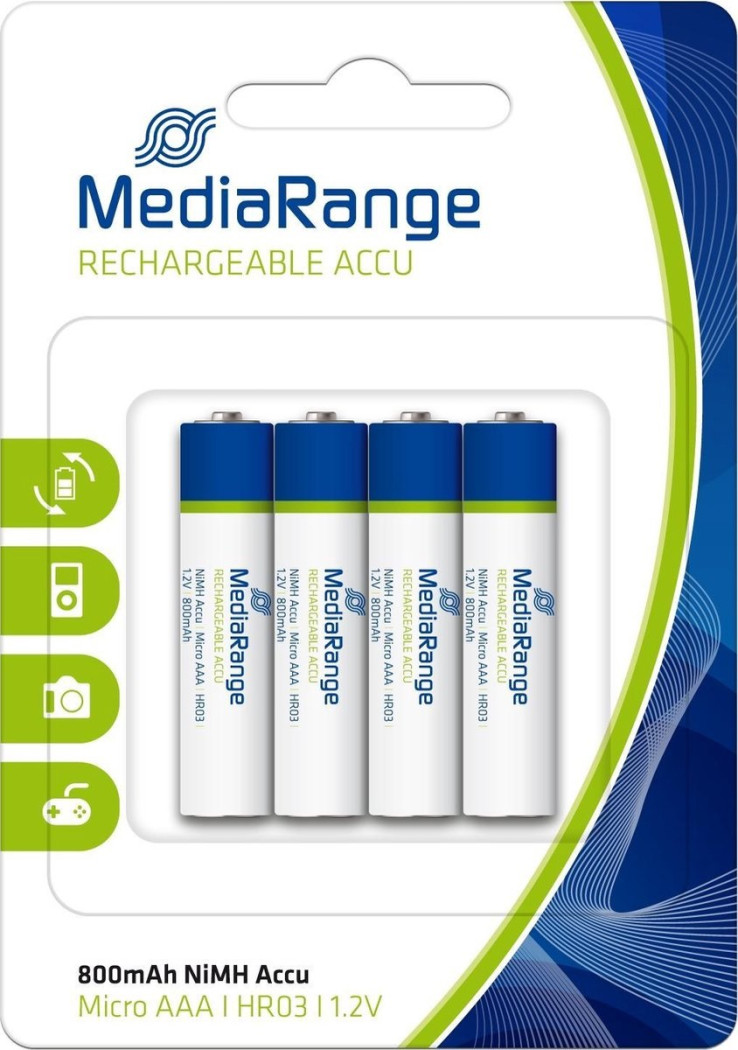 Baterija lr 03 1,5v za polnjenje mediarange 1/4 alkalna