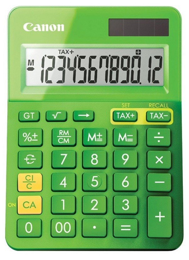 Kalkulator canon ls 123 k ZELEN