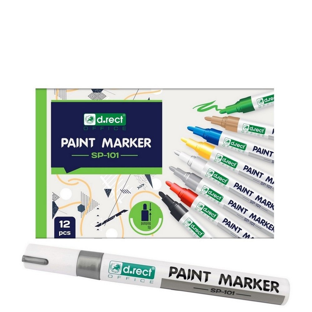 Flomaster paint marker levia sp-101 SREBRN