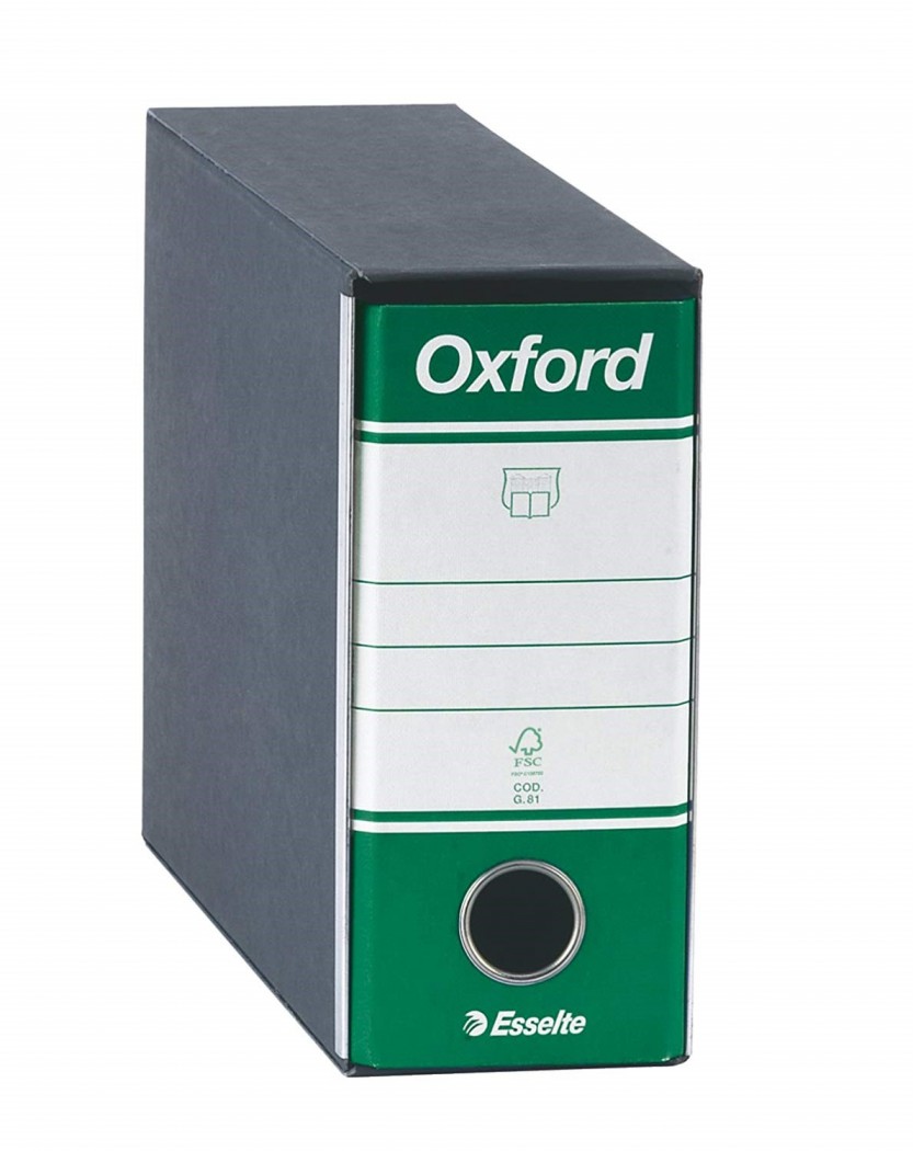 Registrator oxford a5 širok + škt zelen ZELEN
