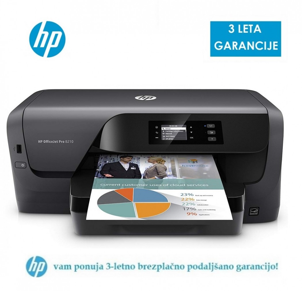 Tiskalnik hp officejet 8210 printer (d9l63a#a81)