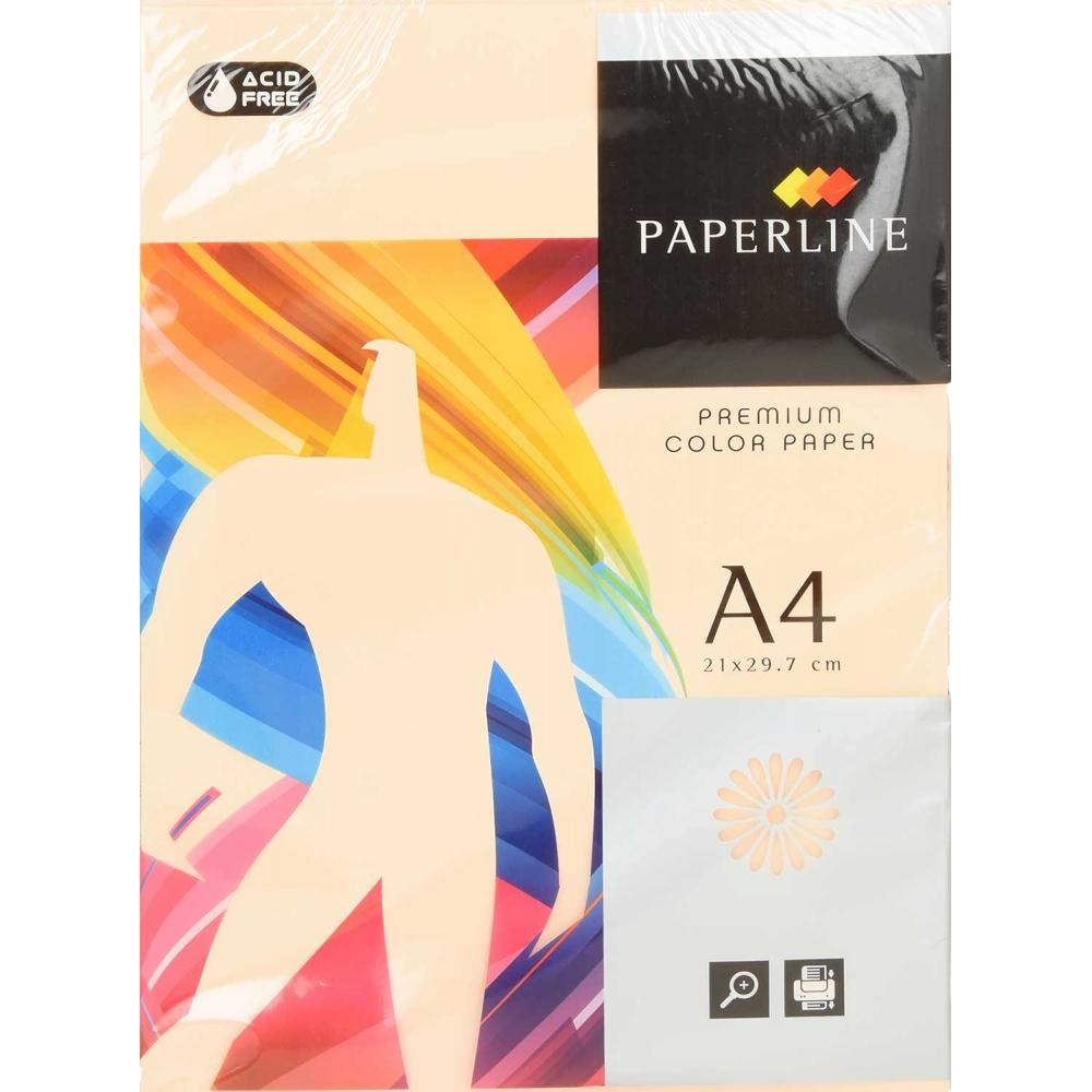 Papir barvni a4 paperline 80g 1/500 PEACH