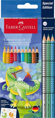 BARVICE FABER-CASTELL GRIP DINO 10+3