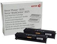 TONER XEROX PH3020/WC3025 ČRN 106R03048 2X1.500 strani