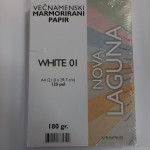 PAPIR LAGUNA A4 180GR WHITE št.01 1/125