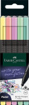 FLOMASTER FABER-CASTELL FINEPEN GRIP 0,4mm PASTEL 1/5