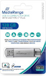 USB KLUČ 128GB MEDIARANGE 3.0 + USB C MR938
