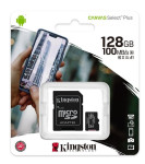 SPOMINSKA KARTICA KINGSTON MICRO 128GB + ADAPTER
